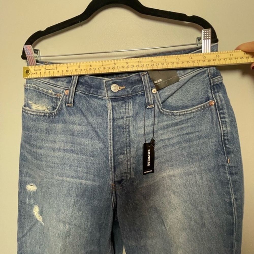 NWT Express Dad Jeans Size 10 - Picture 2 of 6
